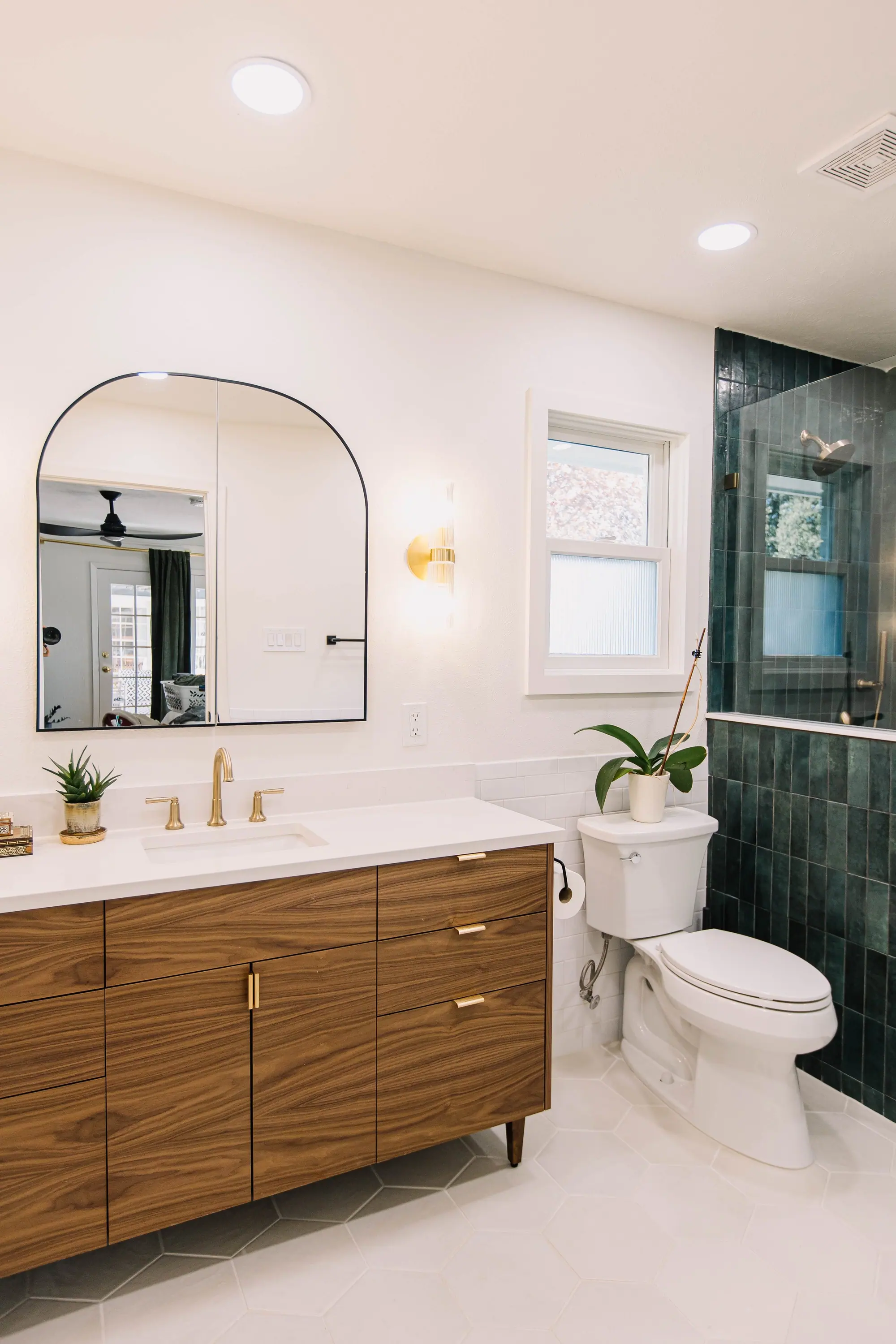 Overton Park Bath & Exterior Refresh: an Overton Park bath remodel by 6th Ave Homes in Fort Worth