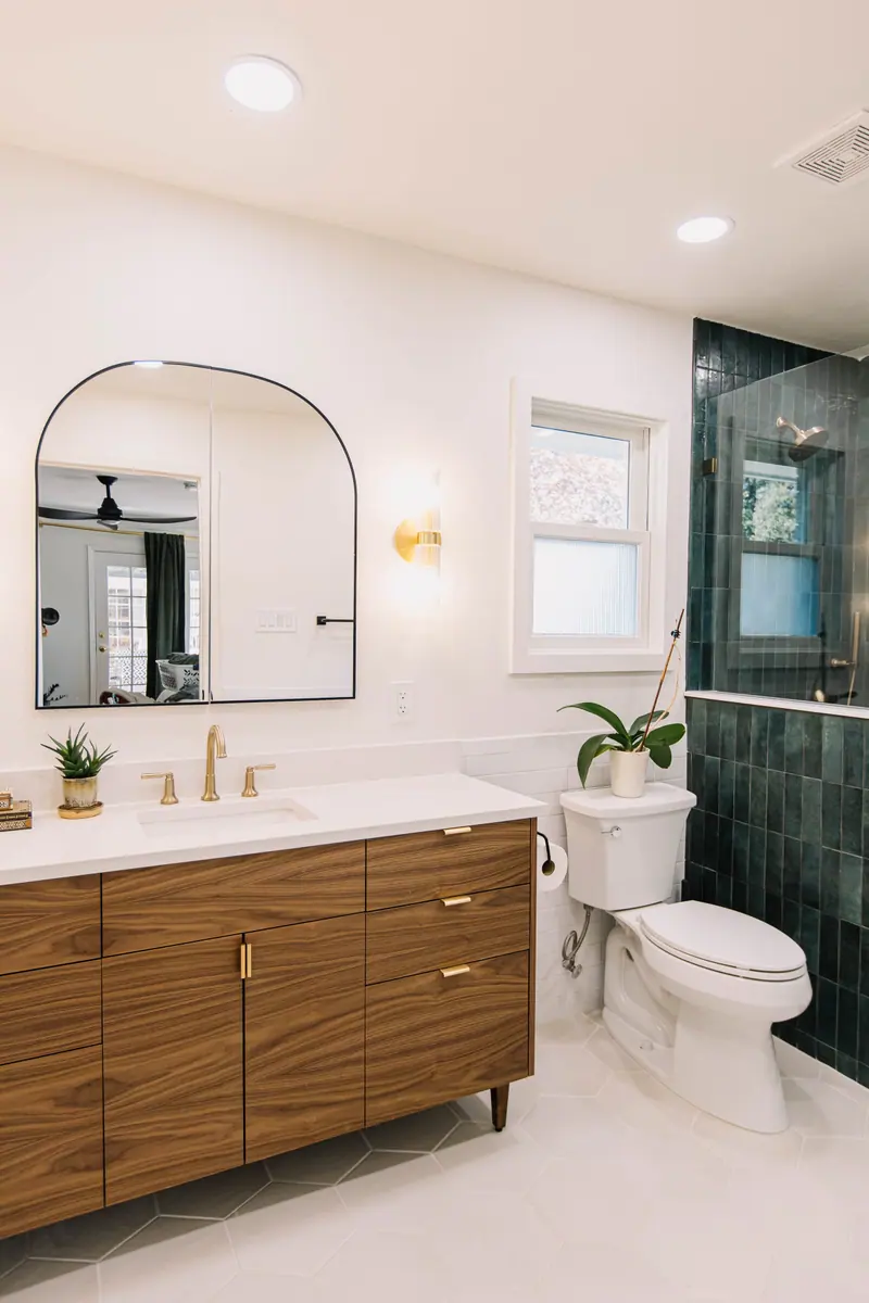 Overton Park Bath & Exterior Refresh: an Overton Park bath remodel by 6th Ave Homes in Fort Worth