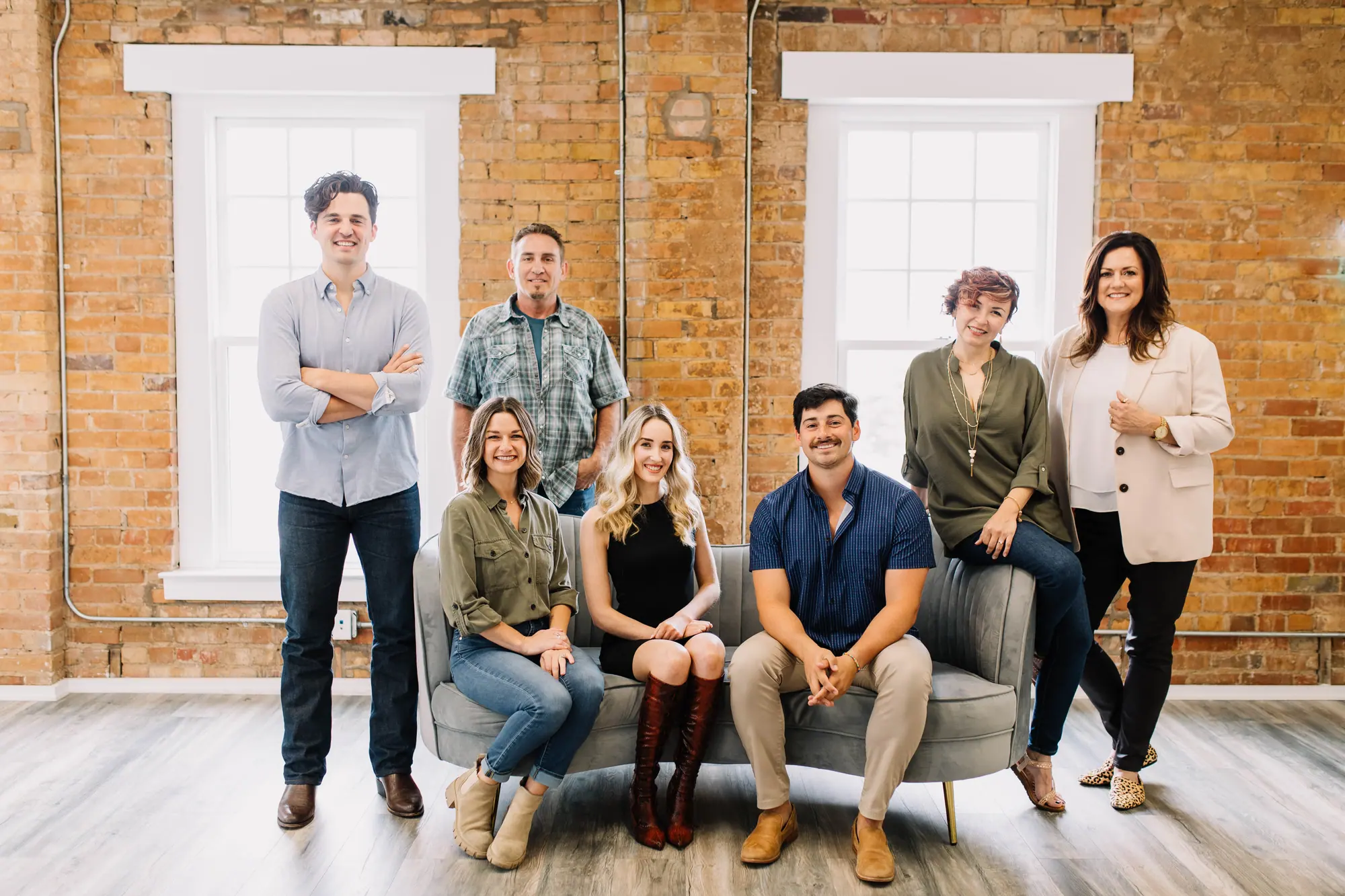 Seven 6th Ave Homes real estate agents together in the Fort Worth office
