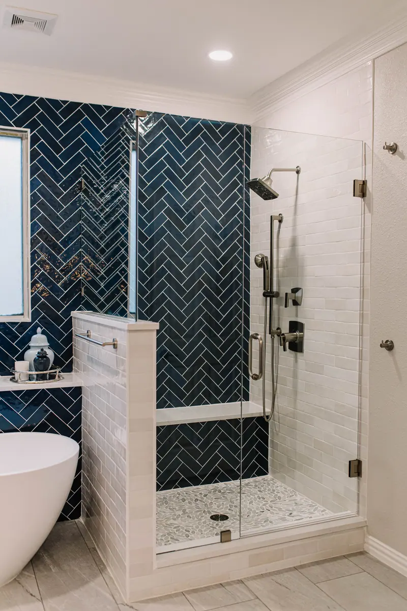 Mansfield Closet Bath Makeover: a Mansfield bath remodel by 6th Ave Homes in Fort Worth, photo 13