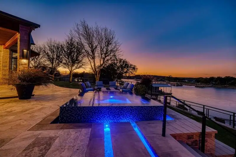 Eagle Mountain Lake Pool & Outdoor: an Eagle Mountain Lake outdoor living project by 6th Ave Homes in Fort Worth, photo 17
