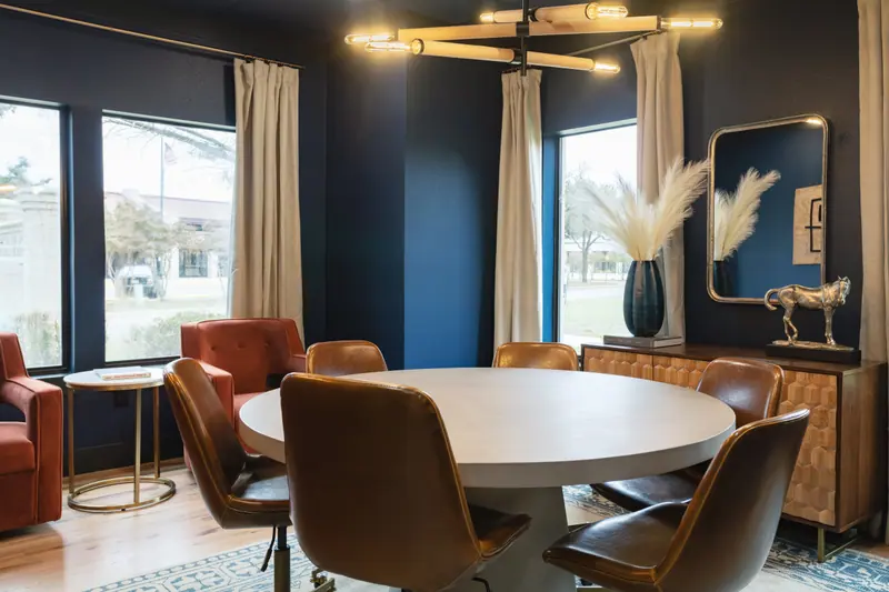 Hulen Office Buildout: a Hulen commercial buildout by 6th Ave Homes in Fort Worth
