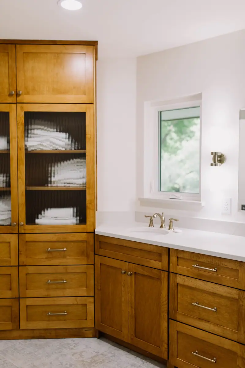 Mistletoe Heights Primary Bath Remodel: a Mistletoe Heights bath remodel by 6th Ave Homes in Fort Worth, photo 4