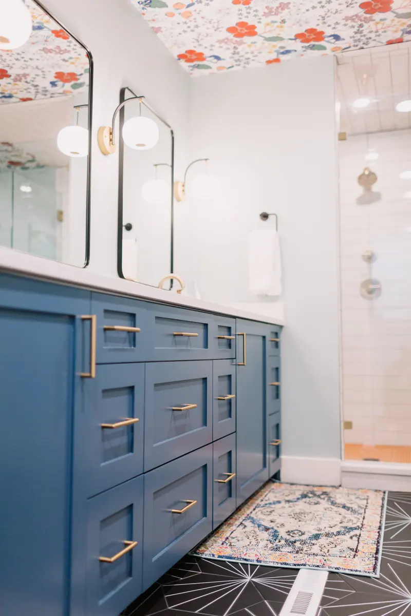Overton Park Primary Bath: an Overton Park bath remodel by 6th Ave Homes in Fort Worth